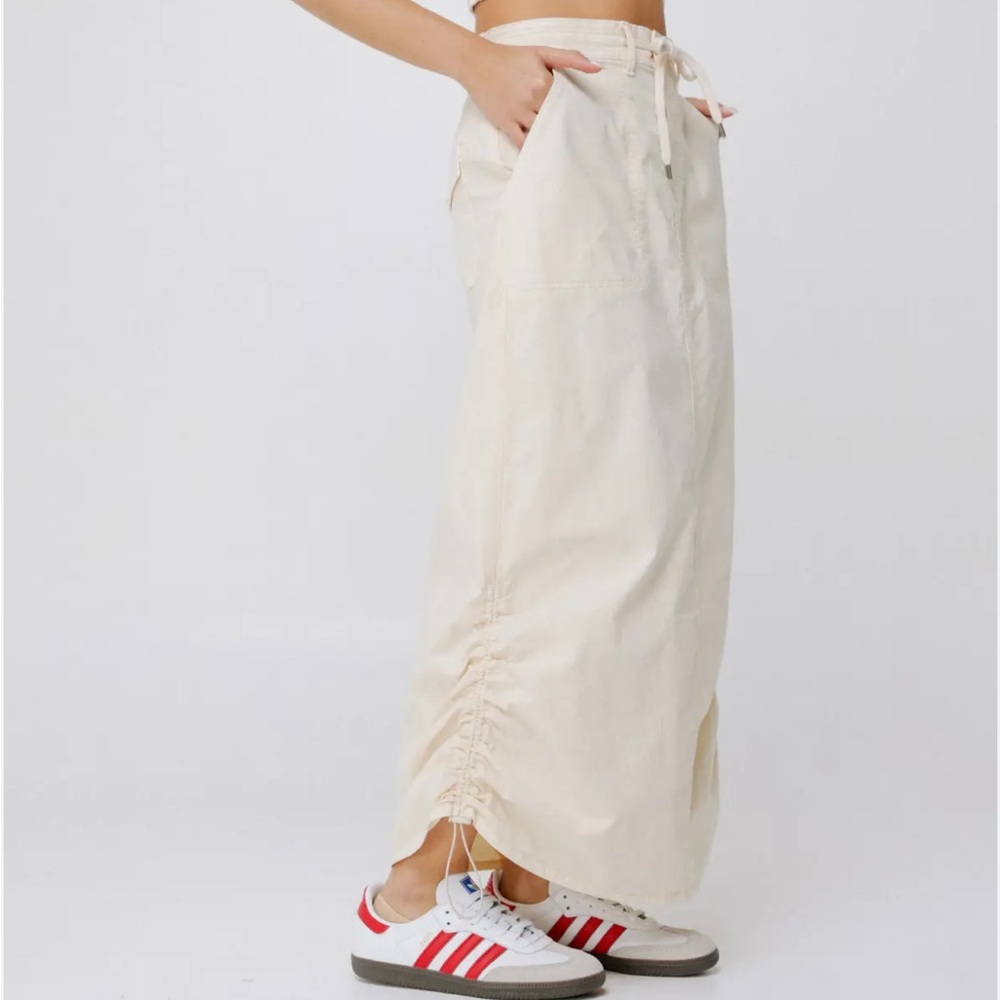 AE low rise stretch maxi skirt